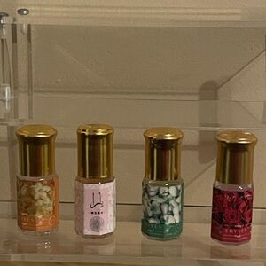 Perfume Oil Roll-On Bundle – 4 Pieces (All Roll-On, No Sprays)